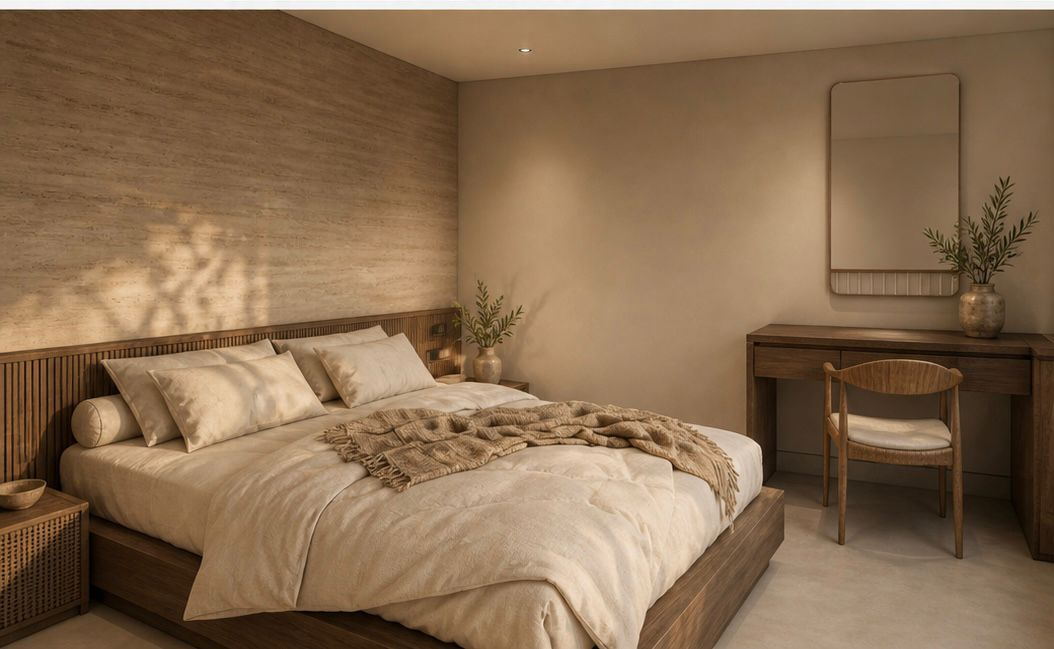 Chambre en mezzanine